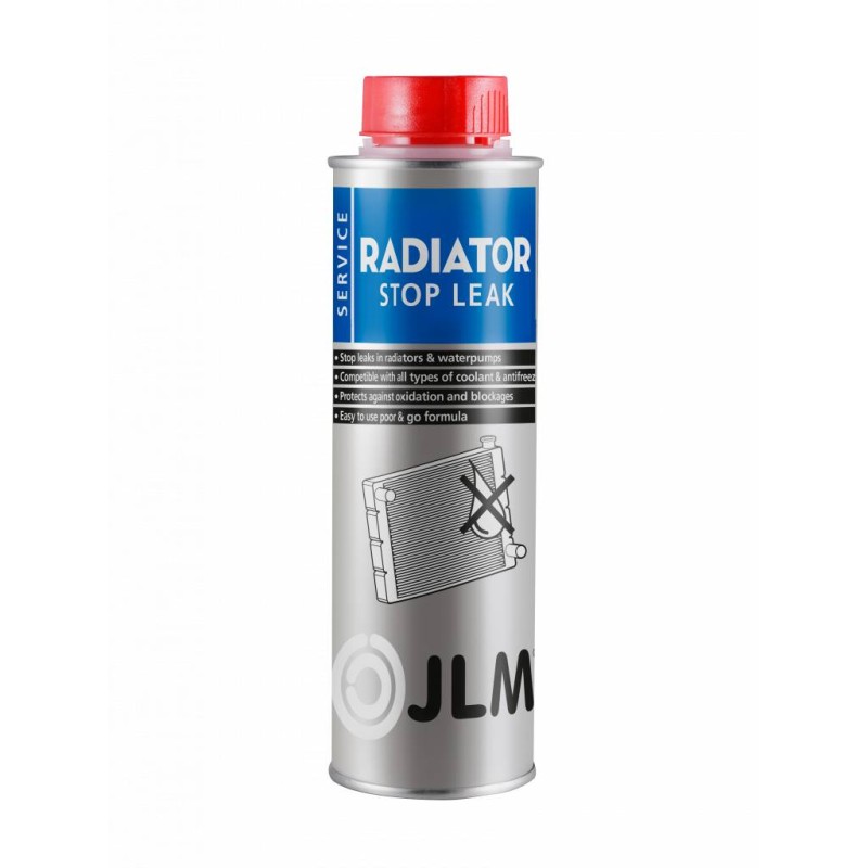 JLM - RADIATOR STOP LEAK - Stop Fuite Radiateur et conditionneur d'eau de  refroidissement - 250ml