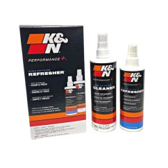 K&N KN Kit d'entretien filtre a air habitacle - Nettoyant 355ml Spray + Huile 237ml PERFORMANCE +