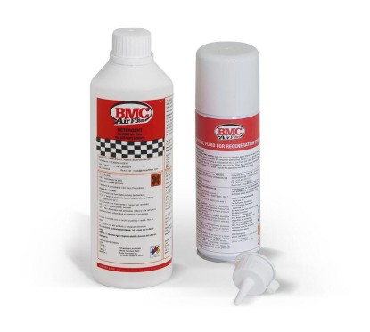BMC - Kit Nettoyage Filtre à air 500ml + Huile en spray 200ml