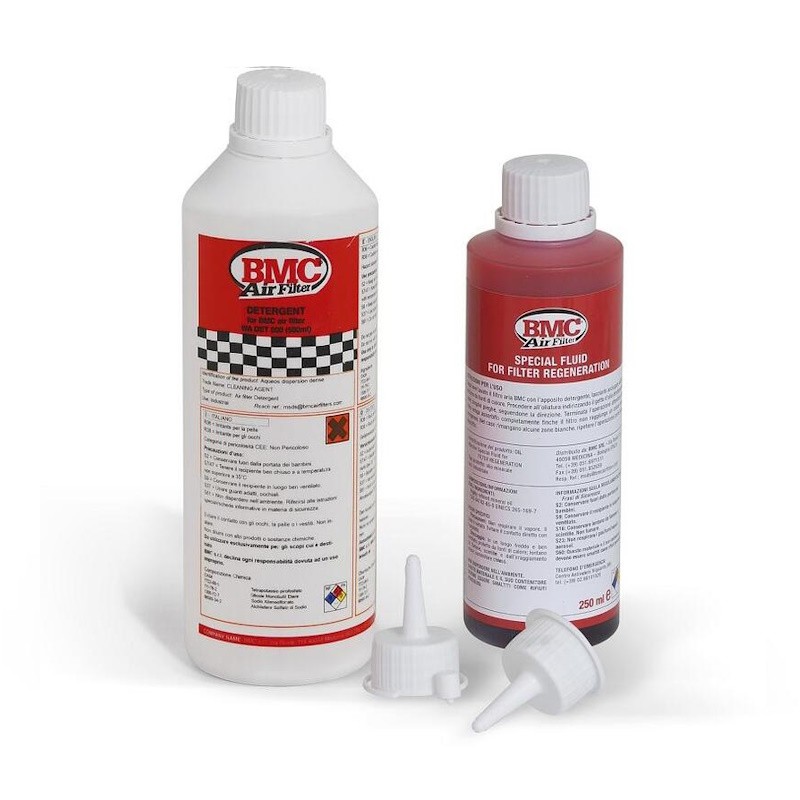 BMC - Kit Nettoyage Filtre à air 500ml + Huile liquide 250ml