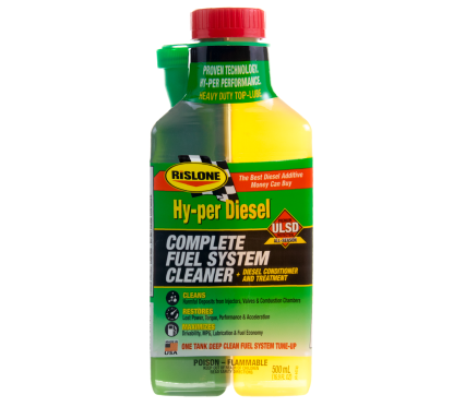 RISLONE - Traitement Complet pour le système de carburant - HY-PER DIESEL - 500ml