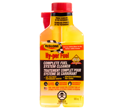 RISLONE - Traitement Complet pour le système de carburant - HY-PER FUEL ESSENCE- 500ml