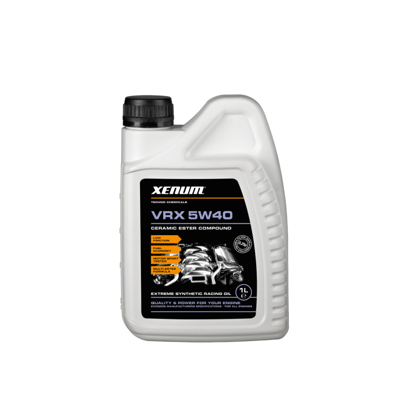 XENUM - Huile Blanche Céramique 5W40 - VRX - 1L