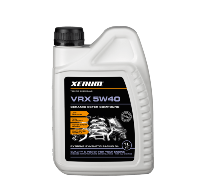 XENUM - Huile Blanche Céramique 5W40 - VRX - 1L