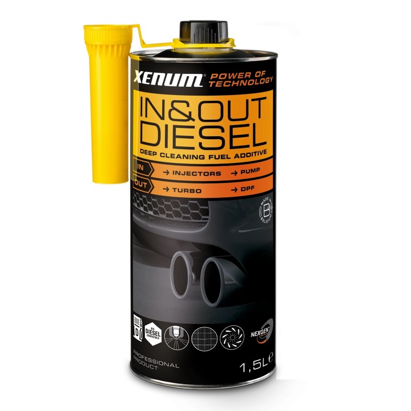 XENUM - In & Out Diesel - 1.5L - Nettoyant moteur