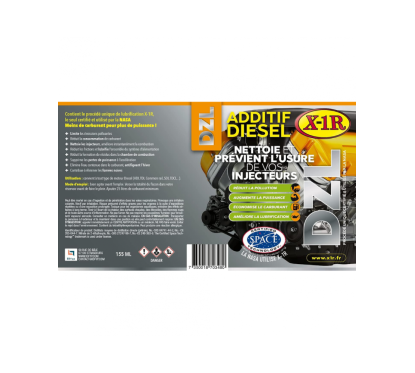 X-1R - Additif Moteur Diesel DZL - 155ml - Nettoyant Injecteur