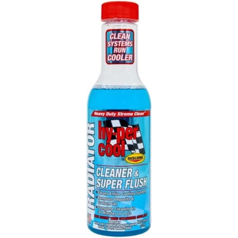 RISLONE - HYPER COOL CLEANER & SUPER FLUSH - 473ml RISLONE - HYPER COOL CLEANER & SUPER FLUSH - 473ml